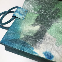 画像をギャラリービューアに読み込む, 黒谷和紙のバッグ-海洋-(暮らしの中の 和紙のかたち)