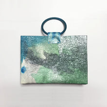 画像をギャラリービューアに読み込む, 黒谷和紙のバッグ-海洋-(暮らしの中の 和紙のかたち)