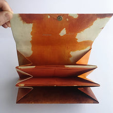 画像をギャラリービューアに読み込む, 黒谷和紙の長財布-炎-(暮らしの中の 和紙のかたち)