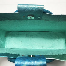 画像をギャラリービューアに読み込む, 黒谷和紙のバッグ-海洋-(暮らしの中の 和紙のかたち)