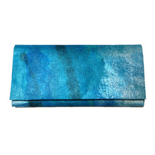 画像をギャラリービューアに読み込む, 黒谷和紙の長財布-海洋-(暮らしの中の 和紙のかたち)