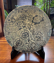 画像をギャラリービューアに読み込む, 大皿-友禅模様彫刻-(Sansai)