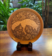 画像をギャラリービューアに読み込む, 小皿-狐彫刻-(Sansai)