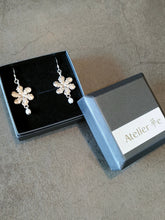 画像をギャラリービューアに読み込む, 六瓢箪-ピアスorイヤリング-淡水パール白(Atelier華e)