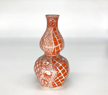 画像をギャラリービューアに読み込む, 赤絵祥瑞徳利(京焼 岩華)