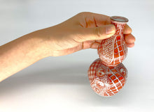 画像をギャラリービューアに読み込む, 赤絵祥瑞徳利(京焼 岩華)