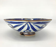 画像をギャラリービューアに読み込む, 染金彩ペルシャ唐草平鉢(京焼 岩華)