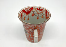 画像をギャラリービューアに読み込む, 赤絵祥瑞マグカップ(京焼 岩華)