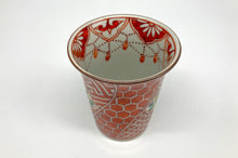 画像をギャラリービューアに読み込む, 赤絵祥瑞マグカップ(京焼 岩華)