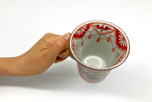 画像をギャラリービューアに読み込む, 赤絵祥瑞マグカップ(京焼 岩華)