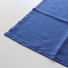 画像をギャラリービューアに読み込む, KYOTO BLUE ハンカチ ボタニカルダイ 花染め麻はんかち 竜胆(山本仁商店)