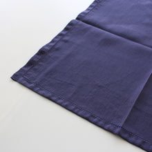 画像をギャラリービューアに読み込む, KYOTO BLUE ハンカチ ボタニカルダイ 花染め麻はんかち 綾目(山本仁商店)