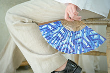 画像をギャラリービューアに読み込む, Geomentryescher Blue(/fan/fun)