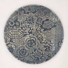 画像をギャラリービューアに読み込む, 大皿-友禅模様彫刻-(Sansai)