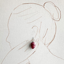 画像をギャラリービューアに読み込む, 石をモチーフにした和紙ピアス-礫-(暮らしの中の 和紙のかたち)