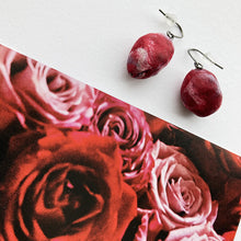 画像をギャラリービューアに読み込む, 石をモチーフにした和紙ピアス-礫-(暮らしの中の 和紙のかたち)