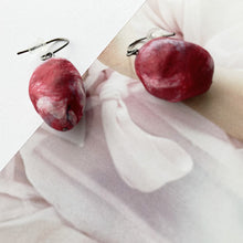 画像をギャラリービューアに読み込む, 石をモチーフにした和紙ピアス-礫-(暮らしの中の 和紙のかたち)