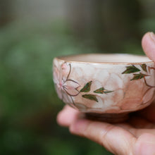 画像をギャラリービューアに読み込む, 面取りぐい吞み-桜-(俊山窯)