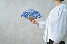 画像をギャラリービューアに読み込む, Geomentryescher Blue(/fan/fun)