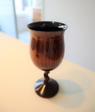画像をギャラリービューアに読み込む, 杉ワイングラス漆塗り≪内面黒または朱≫(山田木工所)